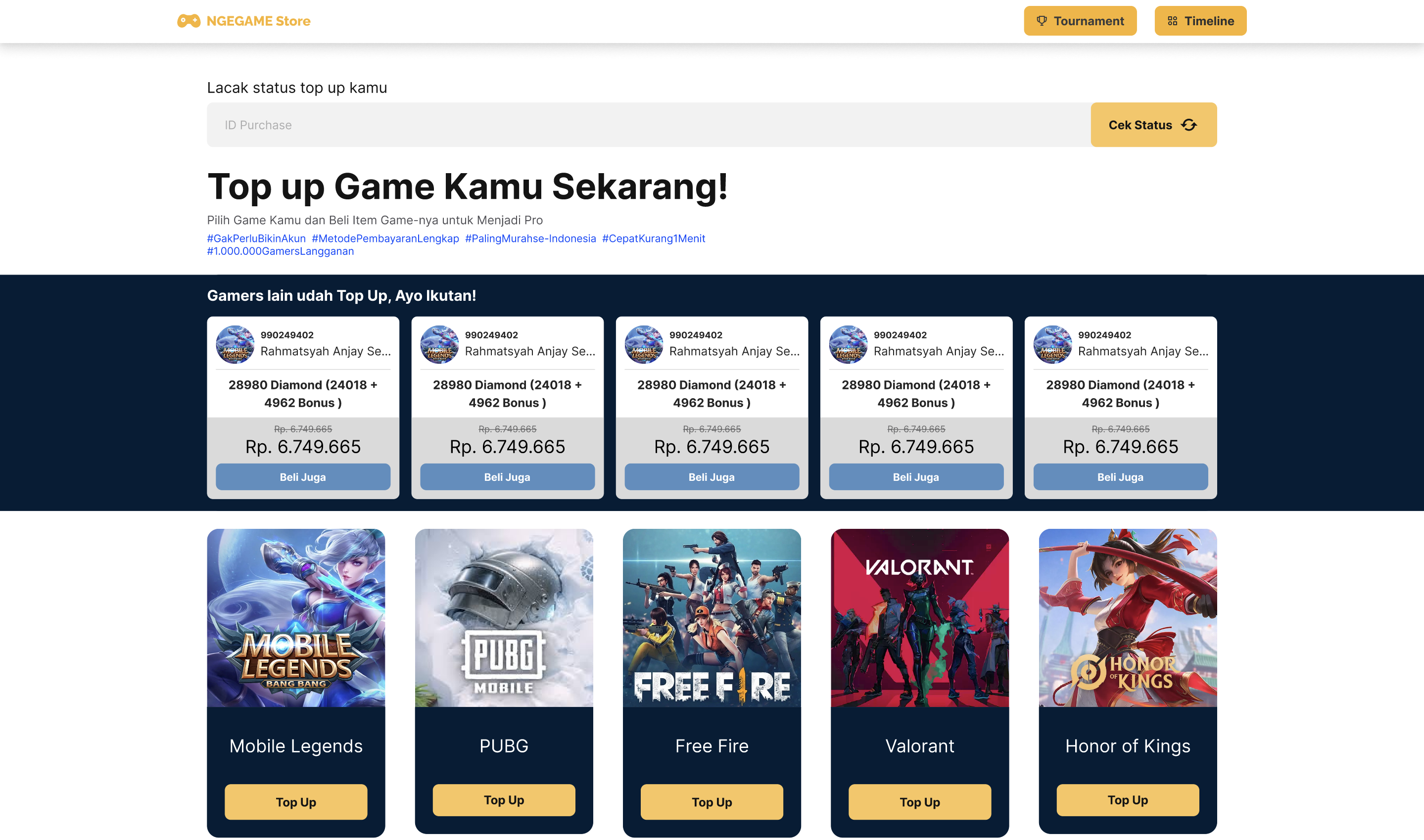 Ngegame Store
